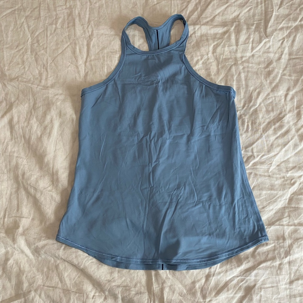 lululemon athletica Blue Tank Top